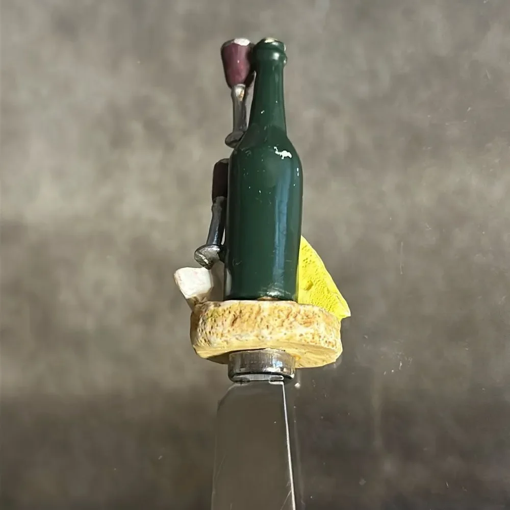 Wine and Cheesee Stainless Steel Butter Knife!